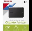 Toshiba Canvio Partner 1TB Portable USB 3.2 Hard Drive